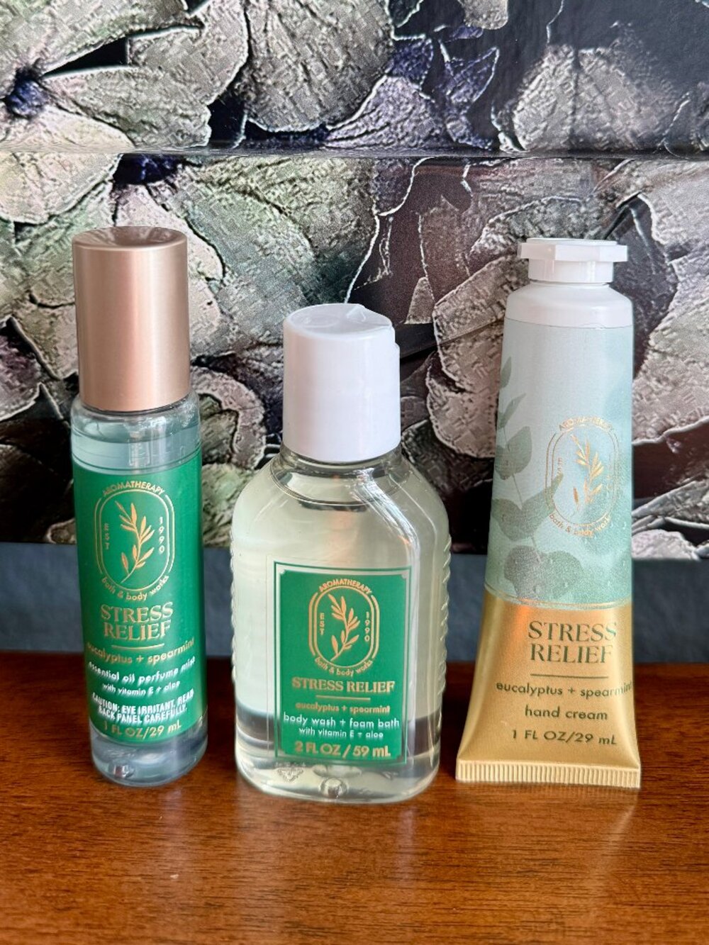 NEW 3-Pc Minis Eucalyptus+Spearmint Bath and Body Works